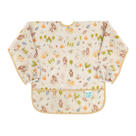 ผ้ากันเปื้อนเด็ก Bumkins Art Smock Camp Friends	 		_0